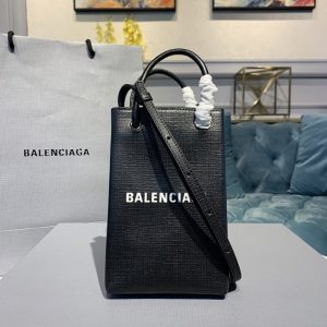 BALENCIAGA SHOPPING PHONE HOLDER BAG <br>발렌시아가 쇼핑 폰 홀더 백