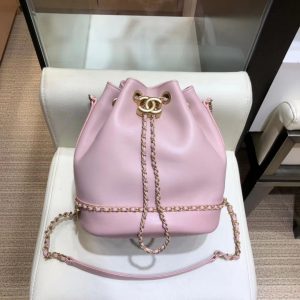 CHANEL DRAWSTRING BAG<br>샤넬 드로스트링 백<br>[20x16x22cm]