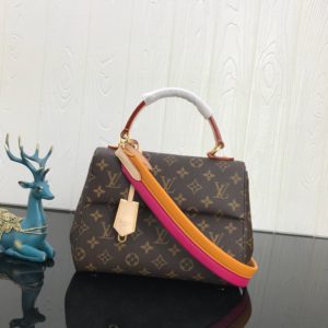 LOUIS VUITTON CLUNY BB BAG<br>루이비통 클루니 BB 백<br>[28x20x10cm 이태리가죽]