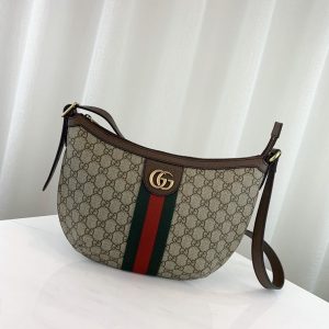 GUCCI OPHIDIA GG SUPREME SHOULDER BAG<br>구찌 오피디아 GG 슈프림 숄더 백<br>[30x22x5.5cm]