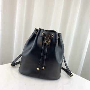 GUCCI LEBEL BUCKET BAG<br>구찌 르벨 버킷 백<br>[27.5×30.5x12cm 이태리가죽]