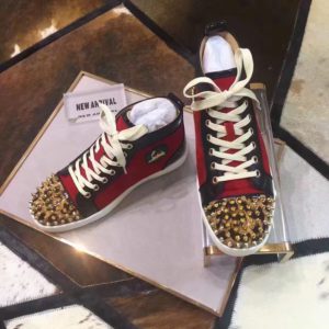 CHRISTIAN LOUBOUTIN LOUIS SPIKES HIGHTOP<br>크리스찬 루부탱 루이즈 스파이크 하이탑<br><i>35-44 SIZE</i>