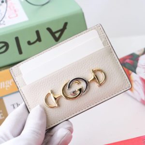 GUCCI ZUMI LEATHER CARD WALLET<br>구찌 주미 레더 카드지갑<br><i>10×7.5 소가죽</i>