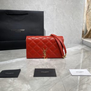 YSL BECKY SHOULDER BAG<br>입생로랑 백키 숄더백<br><i>22.5×14.5×5 이태리소가죽</i>