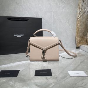 YSL CASSANDRA MINI SHOULDER BAG<br>입생로랑 카산드라 미니 숄더 백<br><i>20x16x7.5cm 이태리소가죽</i>