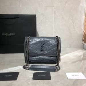 YSL NIKI SHOULDER BAG<br>입생로랑 니키 숄더백<br><i>22×16.5x12cm 이태리소가죽</i>