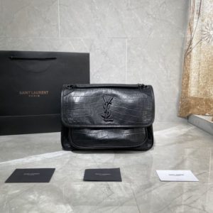 YSL NIKI SHOULDER BAG<br>입생로랑 니키 숄더백<br><i>28x20x8cm 이태리소가죽</i>