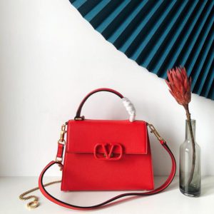 VALENTINO VLING HANDBAG<br>발렌티노 VRING 핸드백<br><i>25x17x12cm 이태리가죽</i>