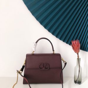 VALENTINO VLING HANDBAG<br>발렌티노 VRING 핸드백<br><i>30.5x23x14cm 이태리가죽</i>