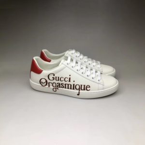 GUCCI ACE LATHER SNEAKERS<br>구찌 에이스 레더 스니커즈<br><i>남여공용 35-44 SIZE</i>