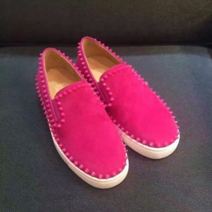 CHRISTIAN LOUBOUTIN SUEDE SLIPON<br>크리스챤 루부탱 스웨이드 슬립온<br><i>35-44 SIZE</i>