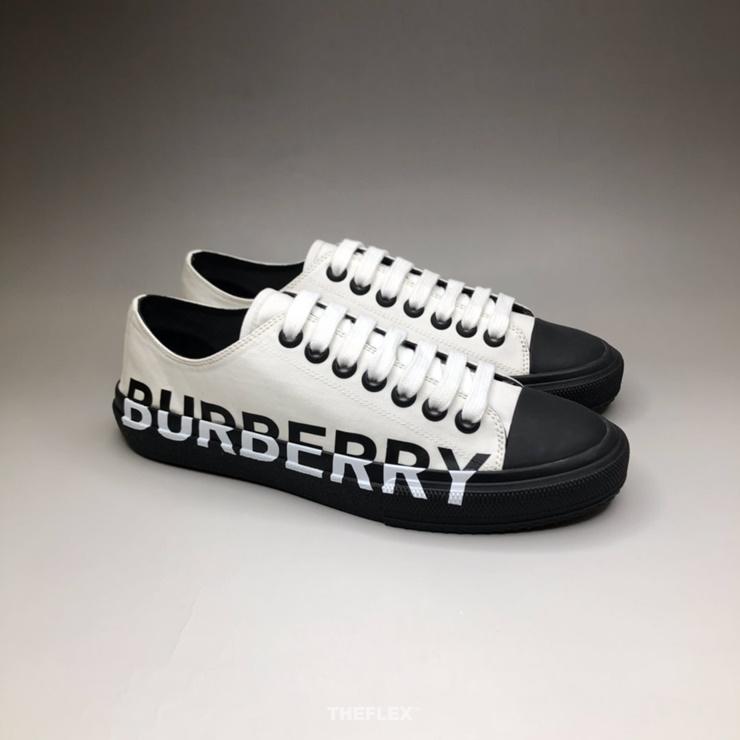 BURBERRY CHECK CANVAS AND SUEDE SNEAKERS 버버리 체크 앤 스웨이드 스니커즈