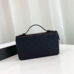 GUCCI GG CLUTCH BAG ZIPPY WALLET TRAVEL CASE 구찌 여행 케이스 백