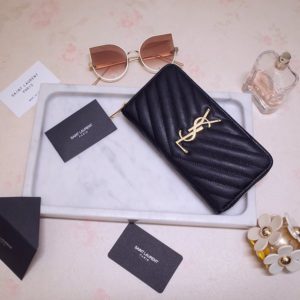 YSL WALLET<br>입생로랑 지퍼 지갑<br><i>19x10cm 이태리가죽</i>