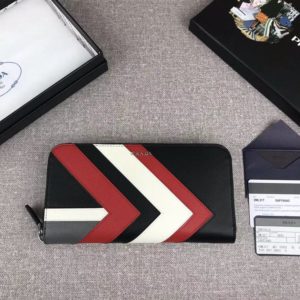 PRADA SAFFIANO ZIPPER WALLET 프라다 사피아노 지퍼 지갑