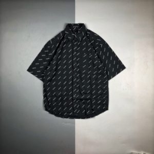 BALENCIAGA 2020 SHORT SHIRT 발렌시아가 2020 반팔 셔츠