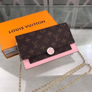 [LOUIS VUITTON] 루이비통 플로르 체인 월렛 M67405