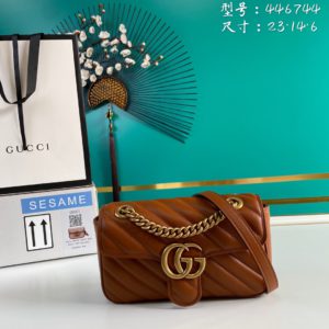 [GUCCI] 구찌 GG 마몽 마틀라세 미니 백 446744 DTDIT 1000