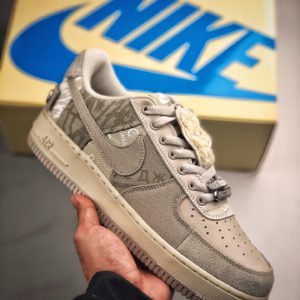 [NIKE X Travis Scott] 트래비스 스캇 x 나이키 에어포스 Air Force 1 Astroworld Black Multi Color CN2405-001