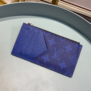 [LOUIS VUITTON] 루이비통 코인 카드 홀더 모노그램 이클립스 타이가 Coin Card Holder Monogram Eclipse Taiga