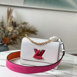 [LOUIS VUITTON] 루이비통 클래식 트위스트 미디엄 핸드백 M57666