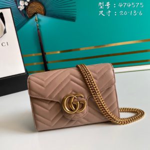 [GUCCI] 구찌 GG 마몽트 마틀라세 474575