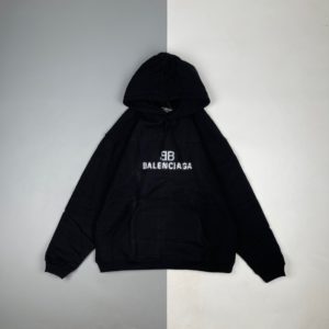 [BALENCIAGA] 발렌시아가 모자이크 로고 후디