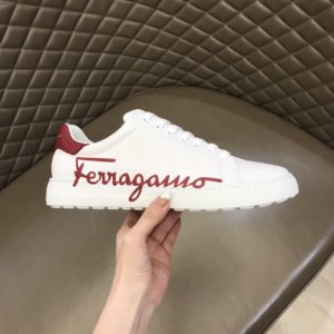 [FERRAGAMO] 페라가모 로우탑 레이스업 캐주얼 스니커즈