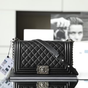 [CHANEL] BOY FLAP BAG 샤넬 보이백 [25cm Haas 오리지널가죽]