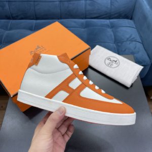 [HERMES] BOOMERANG SNEAKERS 에르메스 부메랑 하이탑 스니커즈