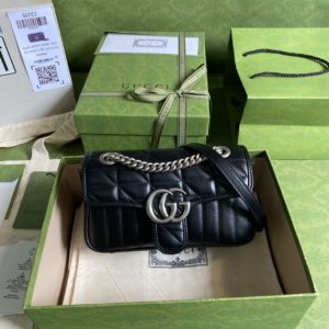 [GUCCI] 구찌 GG 마몽 마틀라세 미니 백 446744