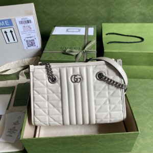 [GUCCI] 구찌 GG 마몽 스몰 토트백 681483