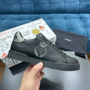 [DOLCE & GABBANA] D&G PORTOFINO IN PELLE SNEAKERS 돌체앤가바나 포르토피노 인 펠레 스니커즈