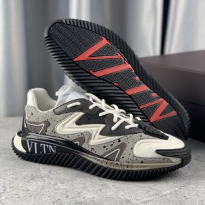 [VALENTINO] 발렌티노 콘트라스트 스티치 스니커즈