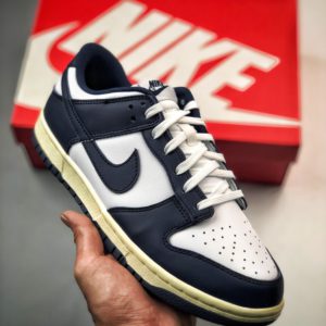 [NIKE] 나이키 덩크 로우 Dunk Low “Midnight Navy and White”