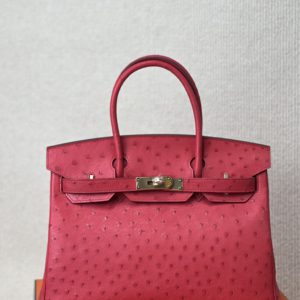 [HERMES] BIRKIN BAG 에르메스 버킨백 30cm 타조가죽