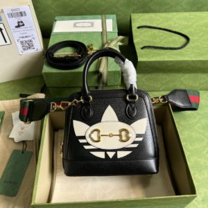 [GUCCI x ADIDAS] 아디다스 x 구찌 홀스빗 1955 GG 미니백 677212