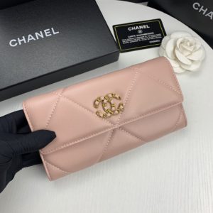 [CHANEL] 샤넬 19 Long Flap Wallet 플랩 지갑 Ap0955B