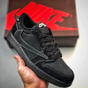 [NIKE] 나이키 에어조던 1 로우 Travis Scott x Air Jordan 1 Retro Low OG SP Black Phantom DM7866-001