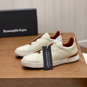 [ZEGNA] 제냐 캐주얼 스니커즈 트리플 스티치 Triple Stitch Low Top Sneaker