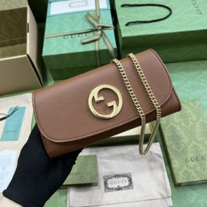 [GUCCI] 구찌 블론디 체인 클러치 미니백 725215