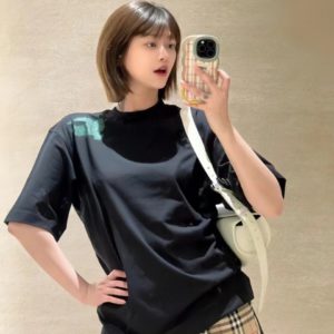 Burberry 버버리 24ss 숄더 블러워 워 호스 프린트 반소매 230g