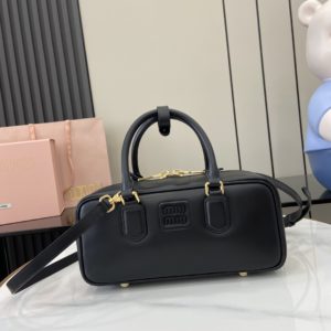 Miu Miu Arcadie Bag 미우 미우 아르카디 소가죽 탑핸들백 27cm