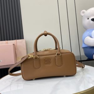 Miu Miu Arcadie Bag 미우 미우 아르카디 소가죽 탑핸들백 27cm