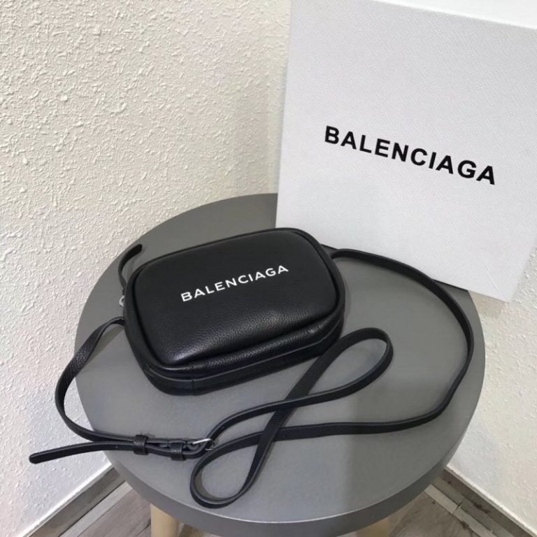 balenciaga leopard camera bag