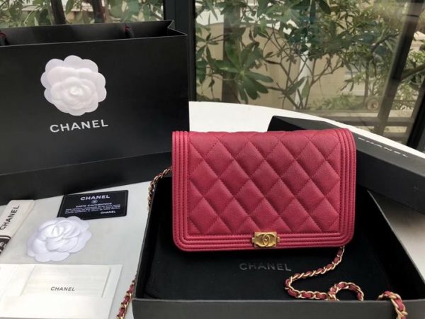 CHANEL BOY WOC BAG 샤넬 보이 WOC 백