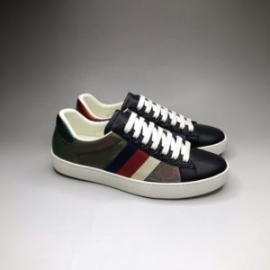 GUCCI ACE LATHER SNEAKERS<br>구찌 에이스 레더 스니커즈<br><i>35-45 SIZE</i>