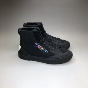 GIVENCHY MID-HEIGHT CANVAS SNEAKER 지방시 미드-하이 캔버스 스니커즈
