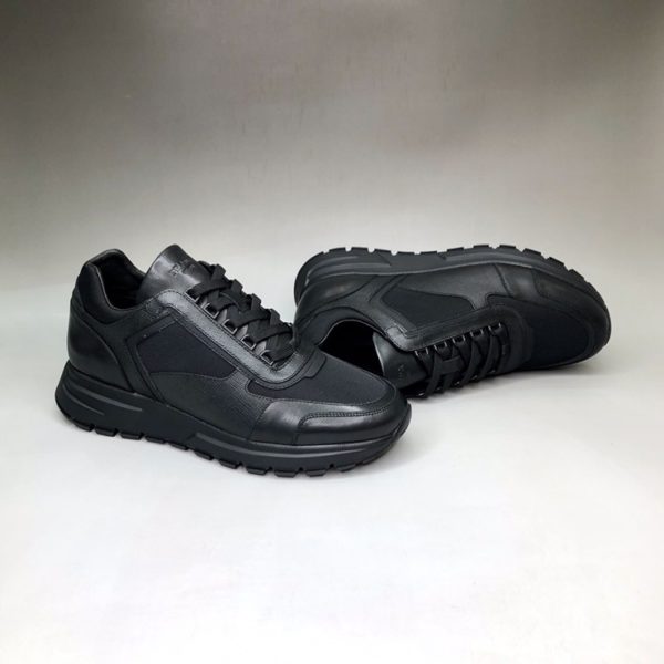 PRADA BRUSHED ROIS LEATHER SNEAKERS 프라다 브러시드 로이스 레더 스니커즈