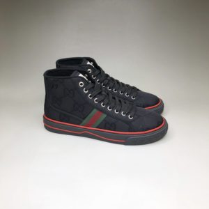 GUCCI TENNIS 1977 HIGH TOP SNEAKERS 구찌 테니스 1977 하이탑 스니커즈